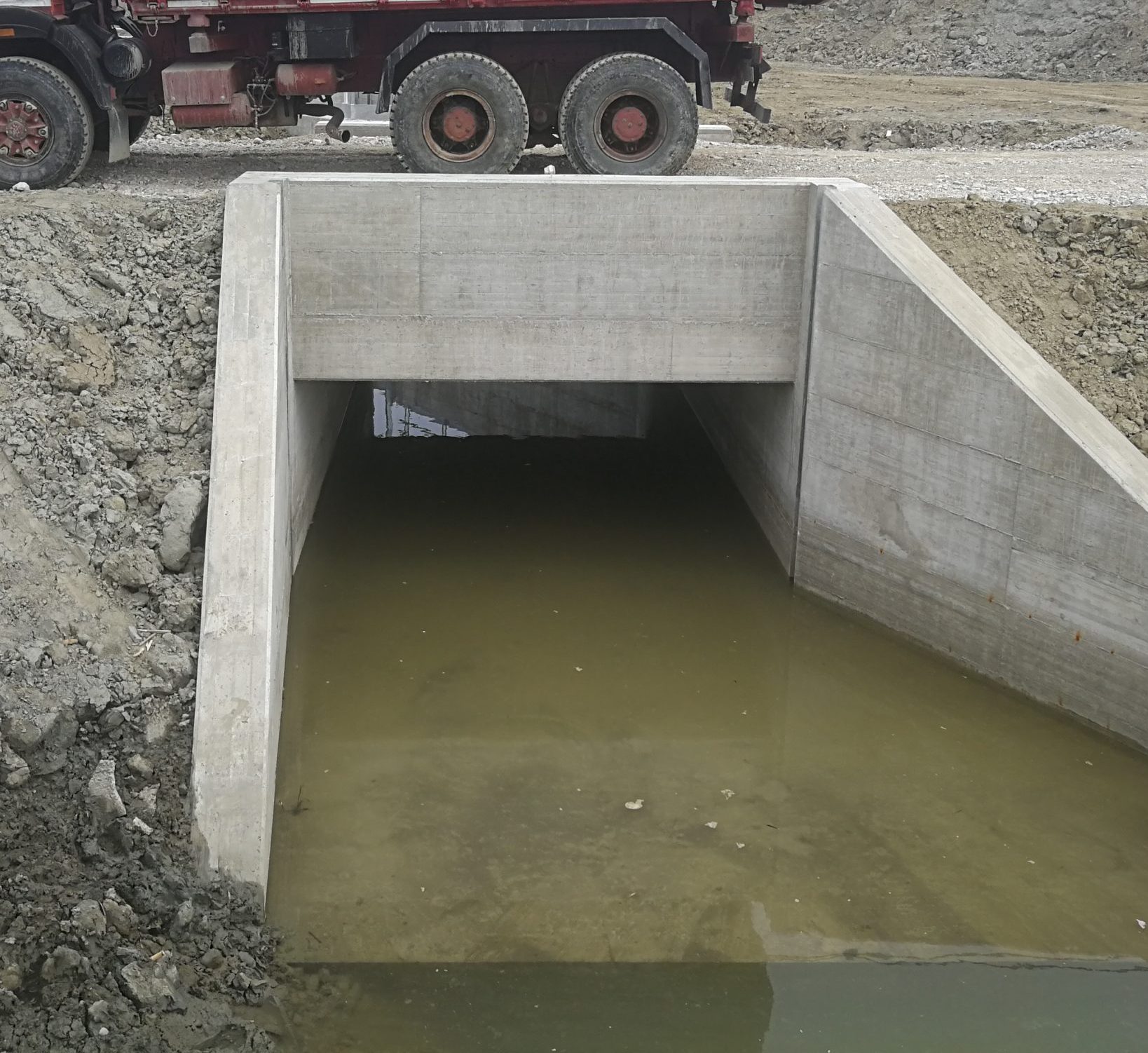 Ponte stradale tunnel-realtà